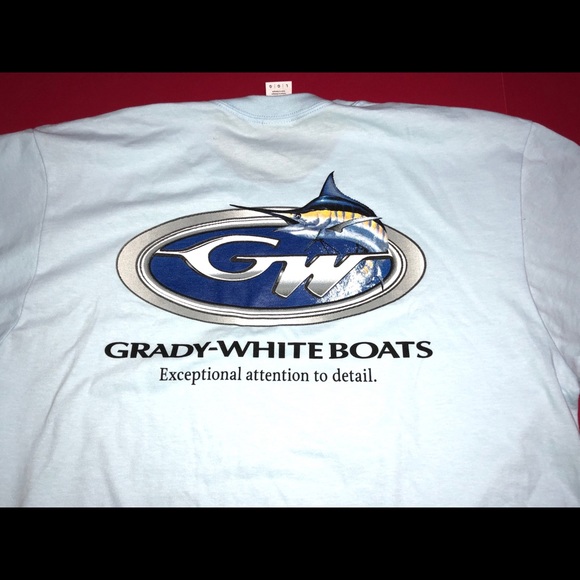 Shirts | Grady White Boats Large Tshirt 